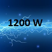 1200 W Powerful Drying 
