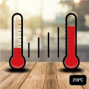 Optimal Styling Temperature 210 °C