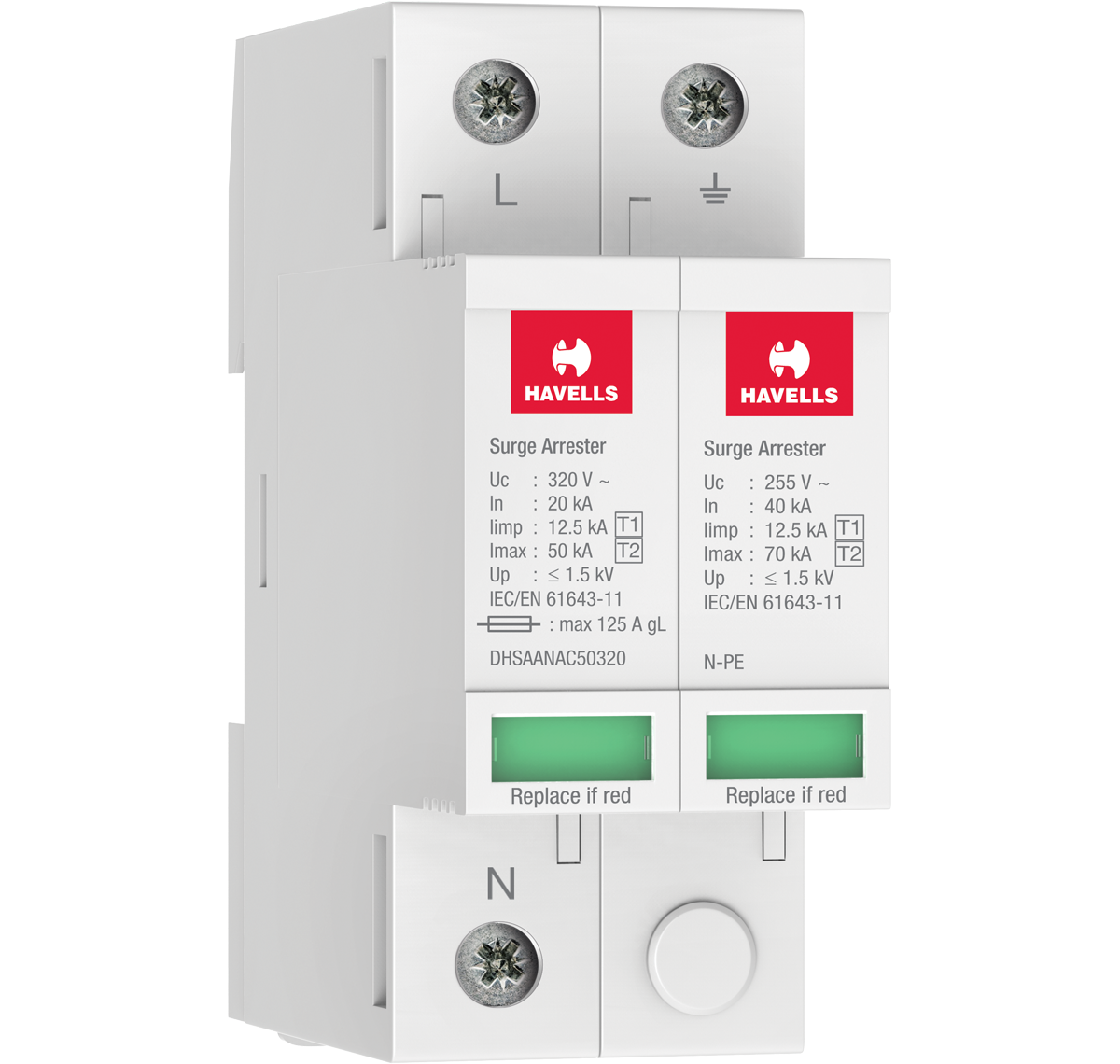 Type 1+2  AC Surge Protection Devices